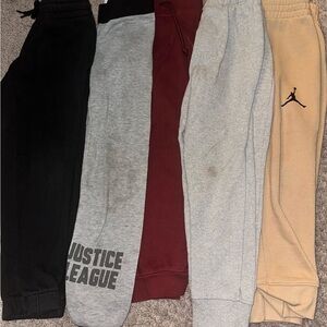 Kids Joggers - Black, Gray, Maroon, Beige